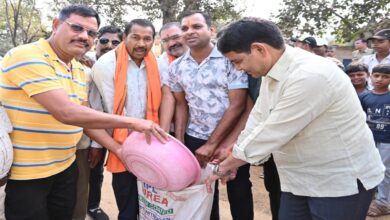 Cherchera festival: Minister Tankram Verma sought donations from house to house.