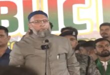 Owaisi launches a scathing attack on PM Modi: He said, "If you have a 56-inch chest, then bring the terrorists to India."