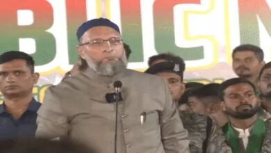 Owaisi launches a scathing attack on PM Modi: He said, "If you have a 56-inch chest, then bring the terrorists to India."
