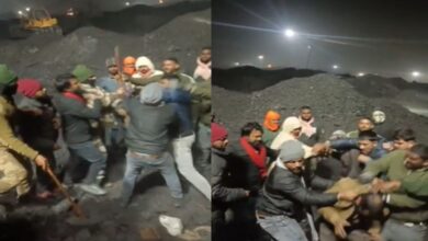 A clash between two groups at SECL Gevra mine, a video of the fight goes viral on social media, police launch investigation.