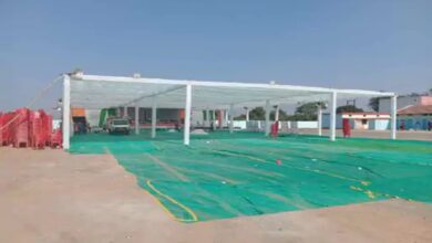 The Union Minister of State's name was not included in the inauguration and foundation stone laying ceremony program.