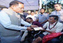 An example of responsive governance: Chief Minister Vishnudeo Sai resolved problems on the spot during a public interaction session.