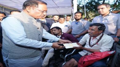 An example of responsive governance: Chief Minister Vishnudeo Sai resolved problems on the spot during a public interaction session.