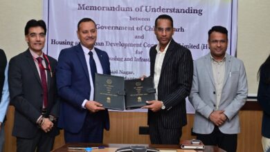 Housing and infrastructure development to gain momentum; MoU signed between Chhattisgarh government and HUDCO.