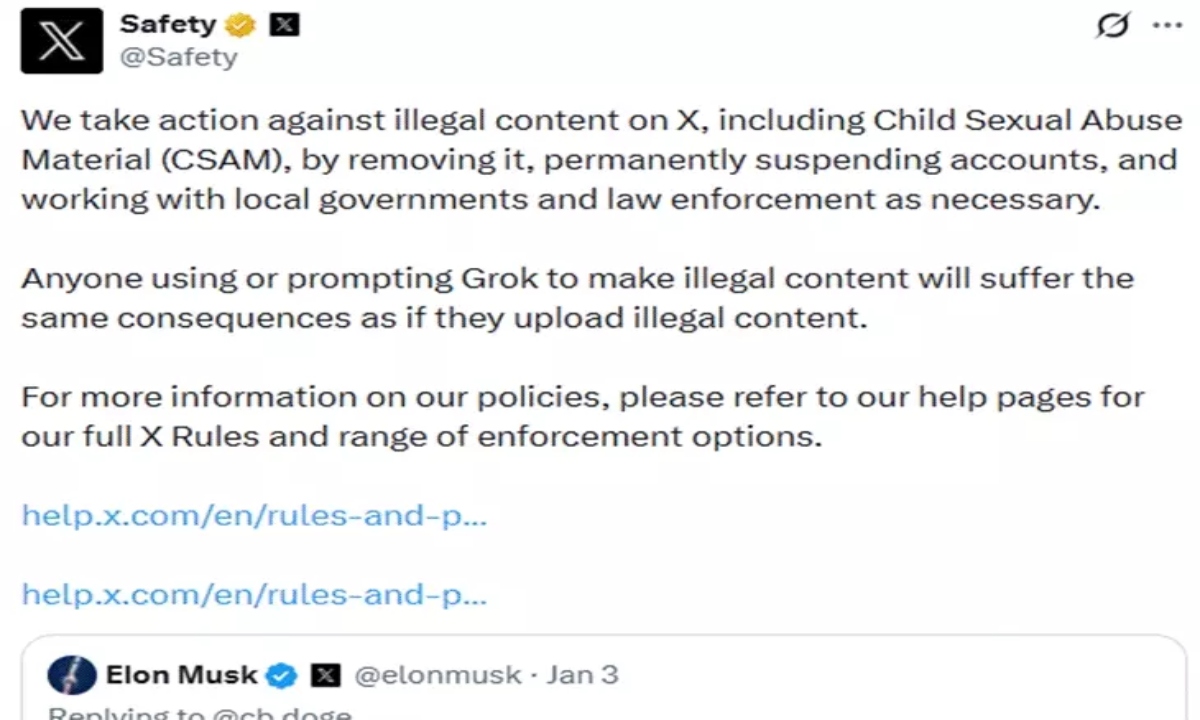 Grok will no longer generate explicit images using AI.