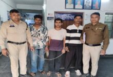 In Maudhapara, thugs stabbed a man while intoxicated; four accused arrested.