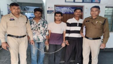 In Maudhapara, thugs stabbed a man while intoxicated; four accused arrested.