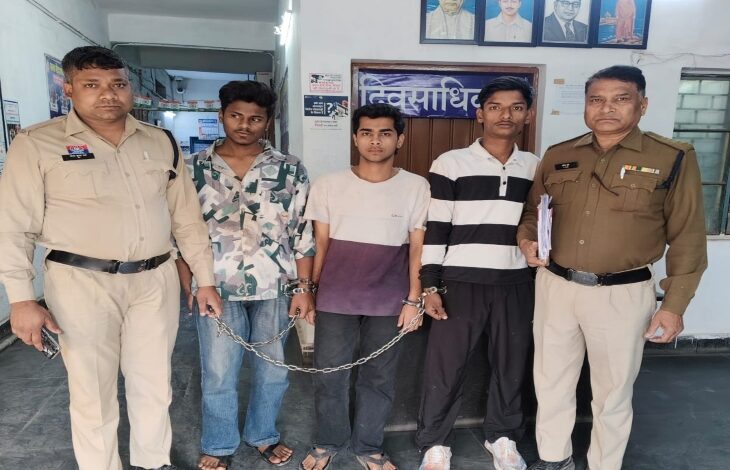 In Maudhapara, thugs stabbed a man while intoxicated; four accused arrested.
