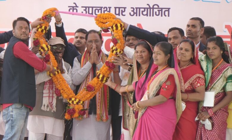 The government is moving forward with the goal of overall development of tribal areas: CM Sai