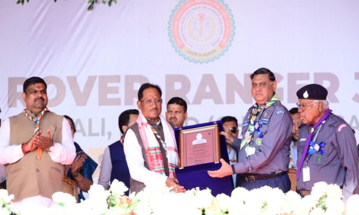 स्काउट एक जीवन पद्धति है, जो हमें चुनौतियों से जूझना सिखाती है: सीएम साय
