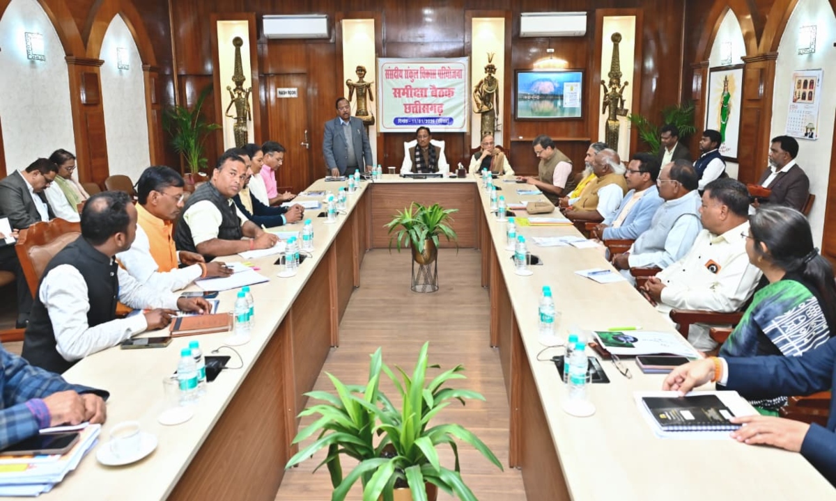 Tribal development will gain momentum through the MP Constituency Development Project: CM Sai