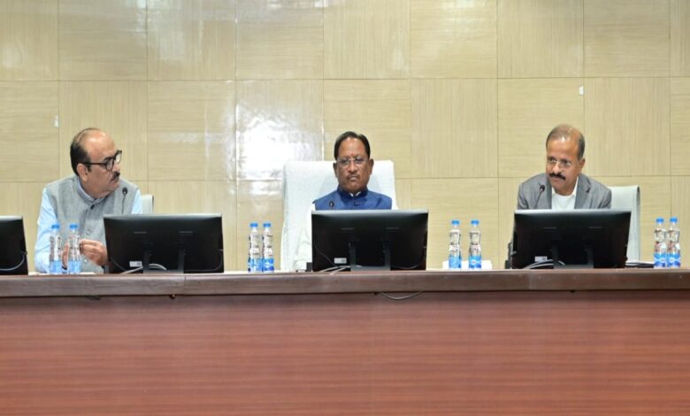 Chief Minister Vishnu Deo Sai held a high-level review meeting on the overall development of the Bastar region.