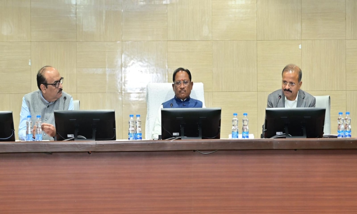 Chief Minister Vishnu Deo Sai held a high-level review meeting on the overall development of the Bastar region.