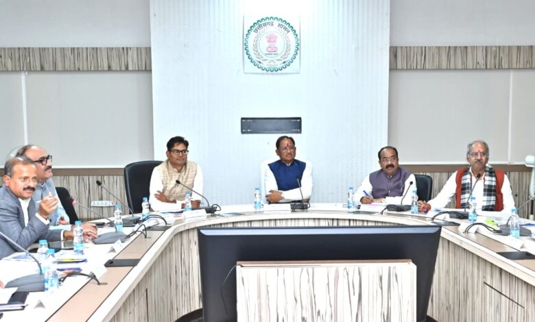 The government will develop Raipur as a metro city.