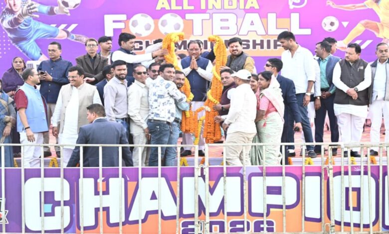 Major announcements by the Chief Minister in Kharora: Samoda Barrage project to be expedited; bypass road and Gaurav Path to be constructed.