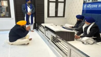 Punjab CM Bhagwant Mann's 45-minute appearance: He said he did not challenge the Akal Takht, and appeared barefoot.