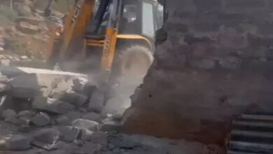 Bulldozer action in Bijapur: 40 houses, including the home of a DRG couple, were demolished; weeping residents asked, "Where do we go now?"