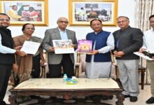 Former Governor Ramesh Bais paid a courtesy visit to CM Sai.