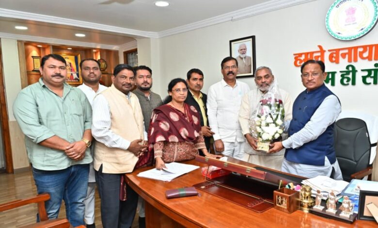 A delegation from the District Sahu Association paid a courtesy visit to CM Sai.