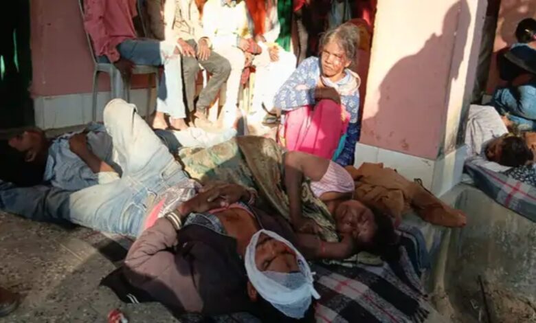 A terrible accident occurred on the Chhattisgarh-Jharkhand border.