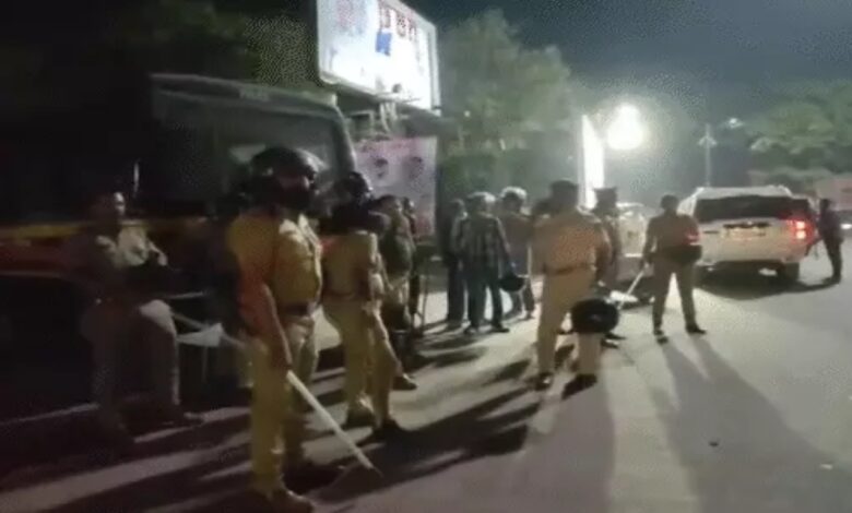 Clash between BJP and former mayor's supporters in Bhiwandi.