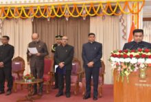 The officials of the Chhattisgarh State Information Commission were administered the oath of office by the Governor.