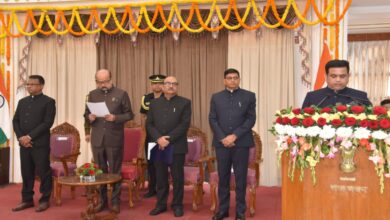 The officials of the Chhattisgarh State Information Commission were administered the oath of office by the Governor.