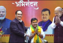 Nitin Naveen became the youngest national president of the BJP, elected unopposed.