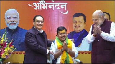 Nitin Naveen became the youngest national president of the BJP, elected unopposed.