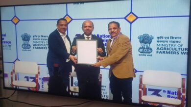 Chhattisgarh receives the award for the best state in the country.