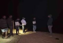 A boat capsized in the Indravati River in Bijapur, and four people were swept away.