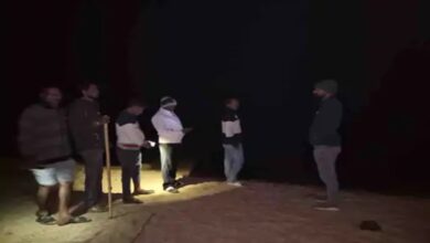 A boat capsized in the Indravati River in Bijapur, and four people were swept away.