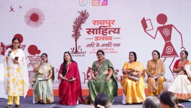New talents get powerful platform through open mic in Raipur Literature Festival