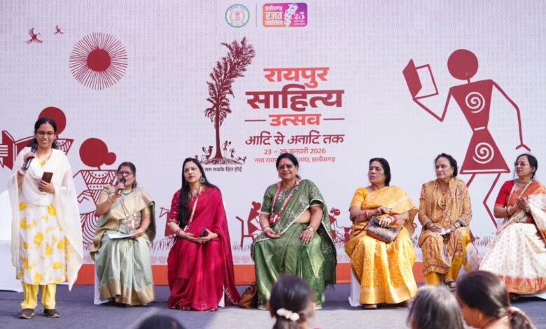 New talents get powerful platform through open mic in Raipur Literature Festival