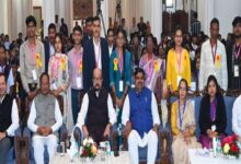 Governor Ramen Deka and CM Sai honored meritorious students
