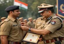 982 police personnel awarded service medals on Republic Day.