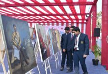 The Raipur Literature Festival showcased not only literature but also the vibrant colors of painting.