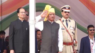 For the first time, CM Sai hoisted the tricolor flag in Bilaspur.