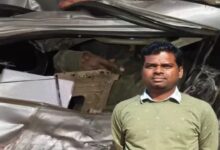 The car was crushed like a plastic bottle; the doctor died.