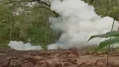 Six IED blasts on Karregutta hill... 11 soldiers injured.