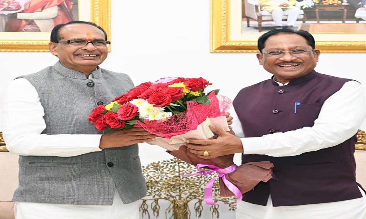 Chief Minister Sai had a courtesy meeting with Union Agriculture Minister Shivraj Singh Chouhan.