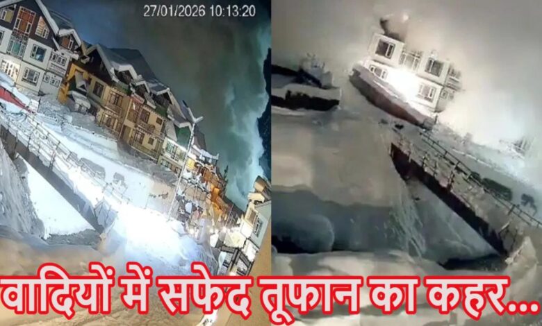 Whiteout in Sonamarg: Several hotels buried under massive avalanche, authorities increase vigilance.