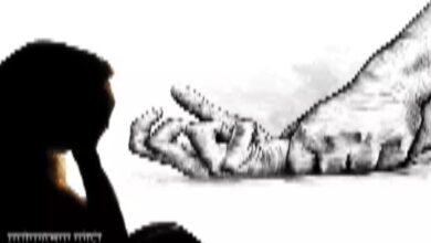 A railway employee raped a young woman after contacting her through Facebook.