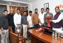 A delegation from CREDAI and the real estate sector paid a courtesy visit to CM Sai.