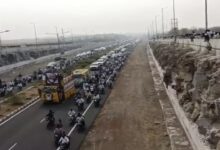 Ajit Pawar's funeral begins; huge crowds and traffic jams in Baramati.