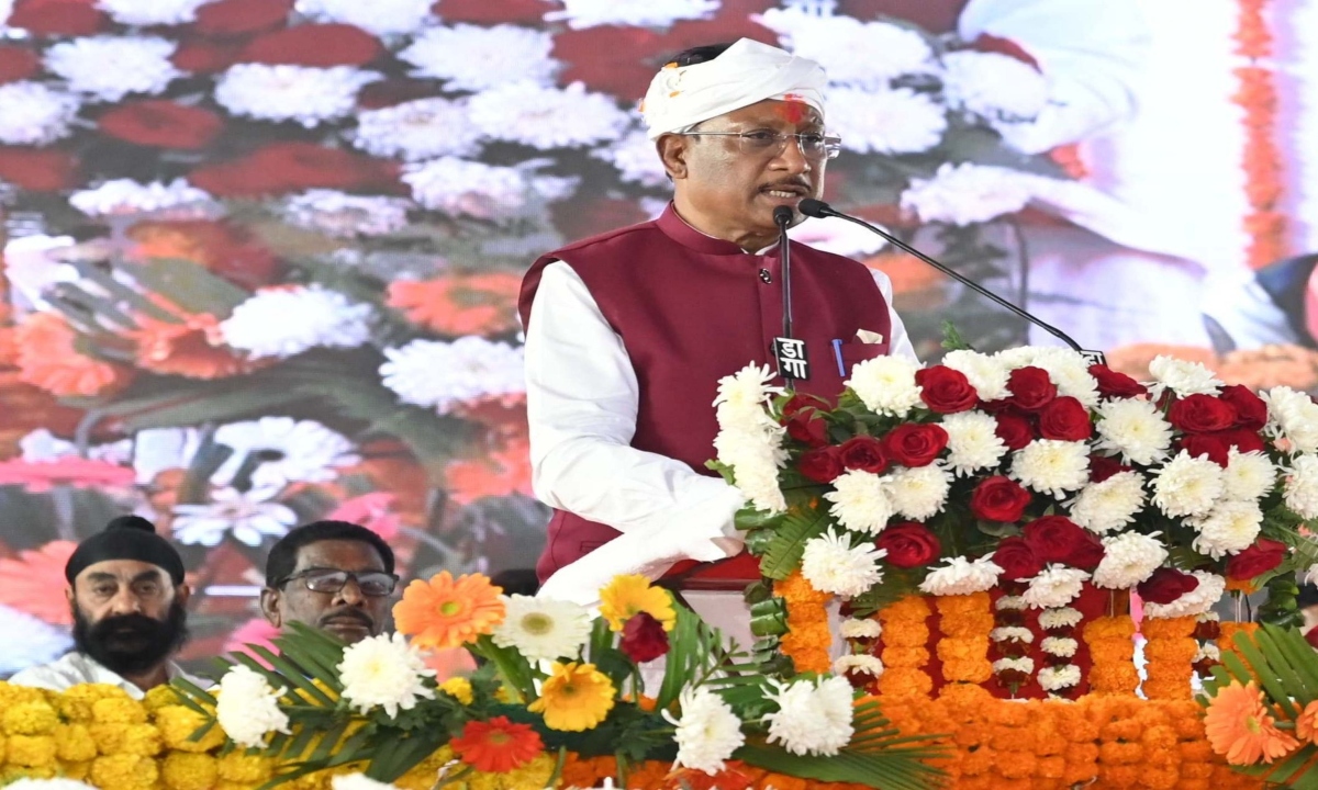 More than 400 villages in Bastar have been settled under the Niyad Nellanaar scheme: CM Sai