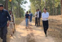 Trainee IFS officers received practical training in DGPS surveying and wildlife management.