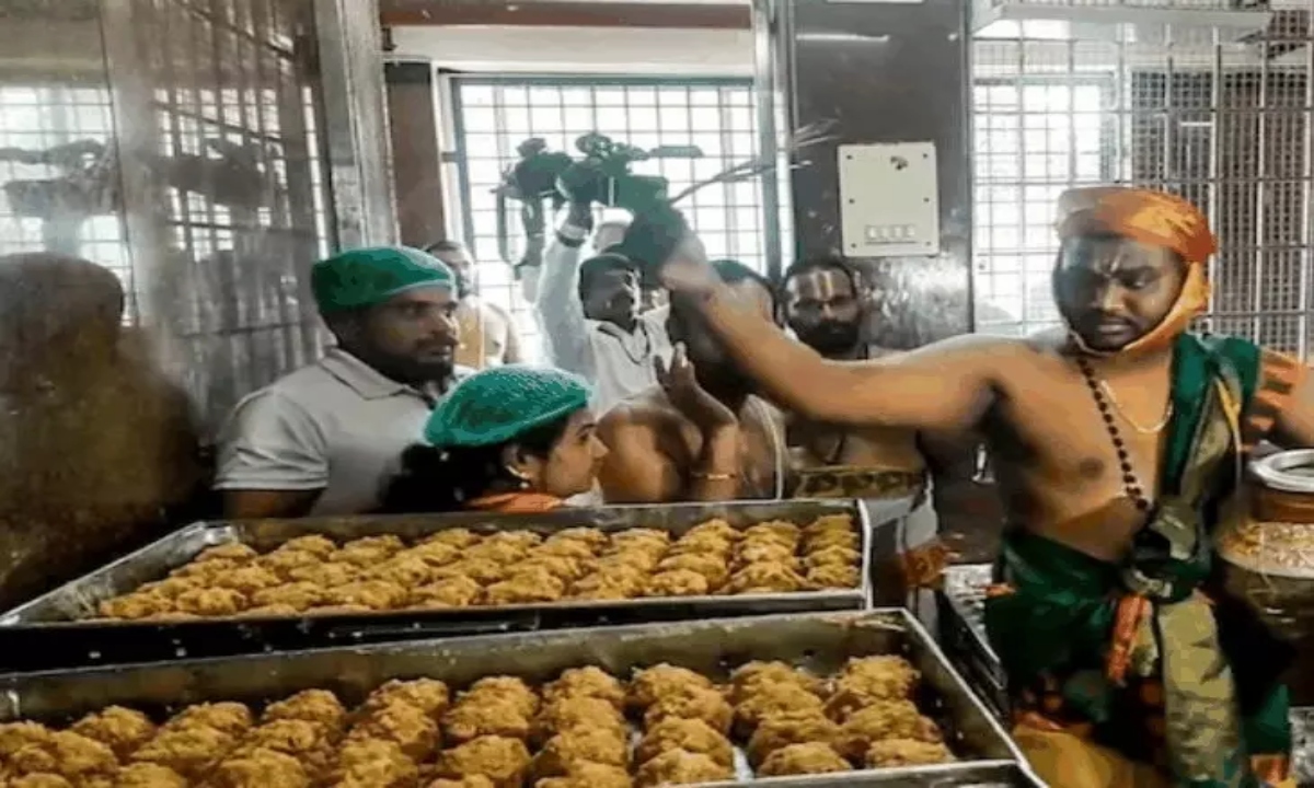 No one has been given a clean chit in the Tirupati temple laddu case.