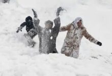 Rain in Rajasthan and Uttar Pradesh, first snowfall of the season in Shimla and Manali.