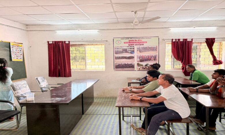 The same hands that once held guns and committed acts of violence are now learning new skills.